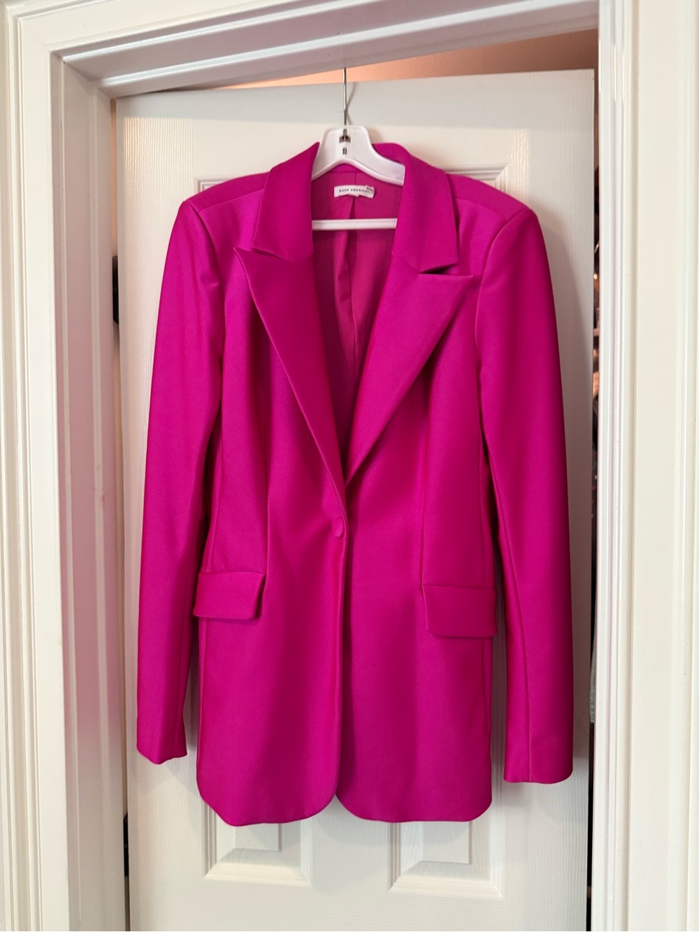 Good American compression Shine Blazer